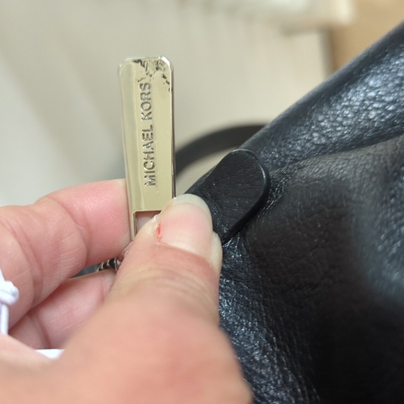 Michael Kors Black Leather purse - Picture 10 of 10